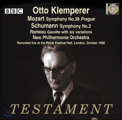 Otto Klemperer Ʈ:  38 '' / :  2 (Mozart: Symphony No.38 'Prague' / Schumann: Symphony No.2)