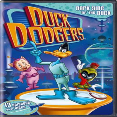  Duck Dodgers: Dark Side of the Duck Season 1 (DVD) : Joe  Alaskey, Bob Bergen, Tia Carrere, Richard McGonagle, Michael Dorn, Paul  Dini: Movies & TV