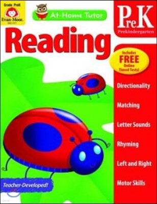 At-Home Tutor: Reading, Prek Workbook