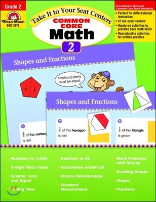 Take It to Your Seat: Math Centers, Grade 2 Teacher Resource