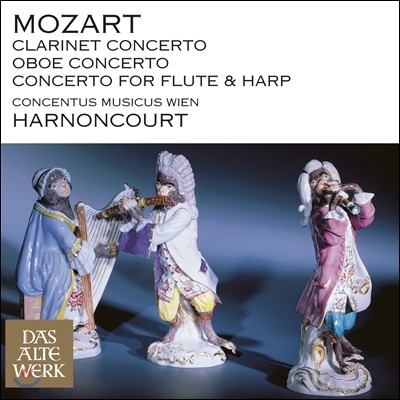 Nikolaus Harnoncourt Ʈ: Ŭ󸮳 ְ,  ְ, ÷  ְ (Mozart: Wind Concertos)