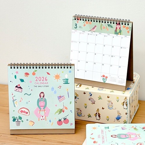 2026 더데일리스토리 탁상 달력