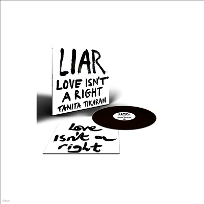 Tanita Tikaram — Liar (Love Isn't A Right) 앨범 커버