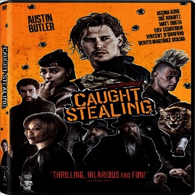 Caught Stealing (커트 스틸링) (2025)(한글자막 지원)(지역코드1)(DVD)