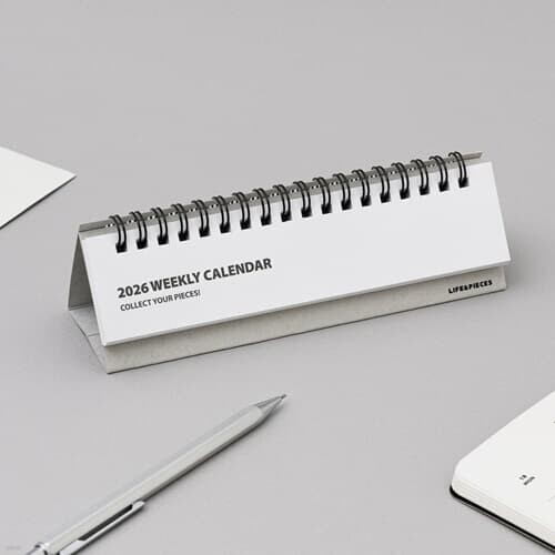 2026 라이프앤피시스 위클리 탁상 달력