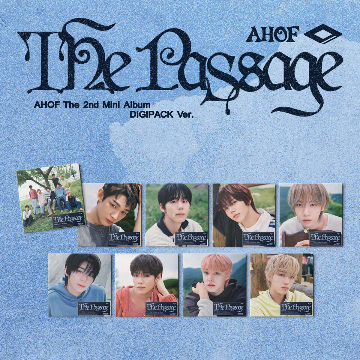 AHOF (아홉) - 미니앨범 2집 : The Passage [DIGIPACK Ver.][9종 SET]