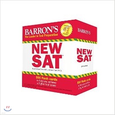 Barron's New SAT Flash Cards, 3/E