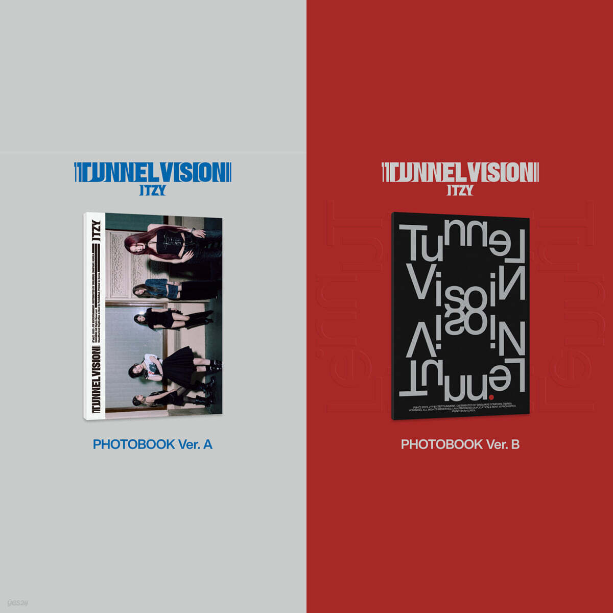 있지 (ITZY) - TUNNEL VISION [Photobook Ver.][2종 SET]-thumbnail