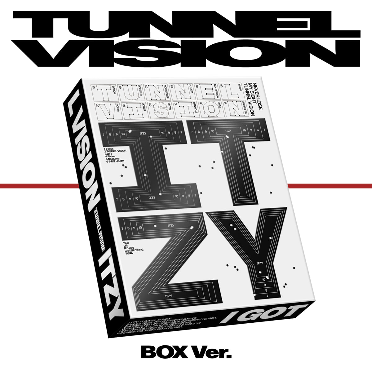 있지 (ITZY) - TUNNEL VISION [Box Ver.]