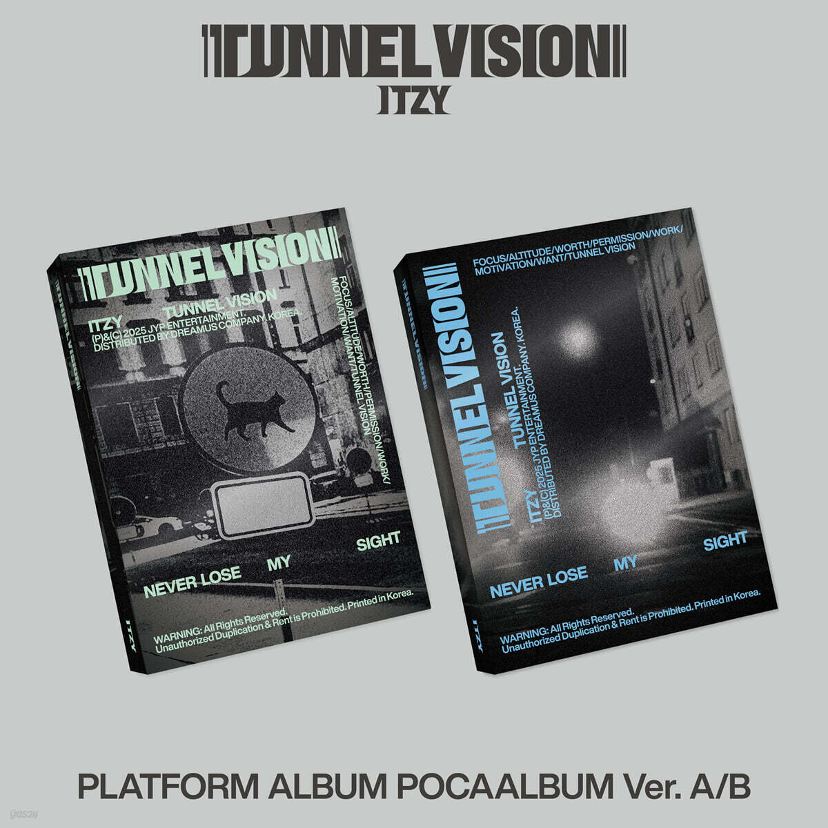있지 (ITZY) - TUNNEL VISION [POCAALBUM][2종 중 1종 랜덤발송]