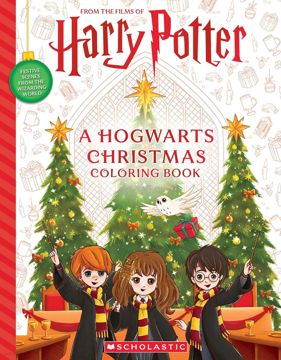 A Hogwarts Christmas: An Official Harry Potter Coloring Book