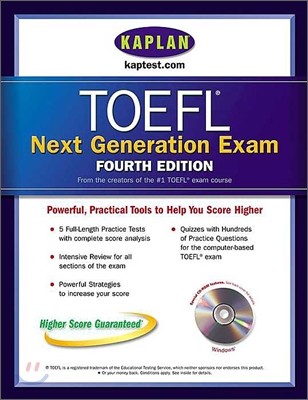 Kaplan TOEFL iBT with CD-ROM
