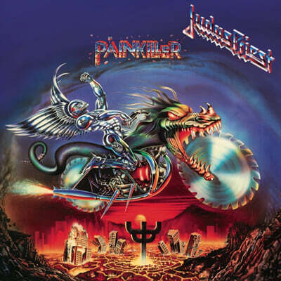 Judas Priest (주다스 프리스트) - Painkiller [블루 & 화이트 마블 컬러 LP]