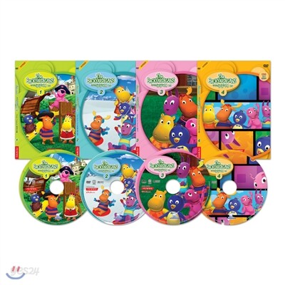 [DVD] The BACKYARDIGANS 꾸러기 상상여행 1집 4종세트