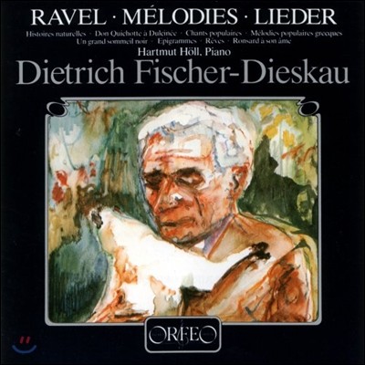 Dietrich Fischer-Dieskau :   (Ravel: Melodies, Lieder)