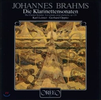 Karl Leister / Gerhard Oppitz : Ŭ󸮳 ҳŸ (Brahms: Clarinet Sonatas)