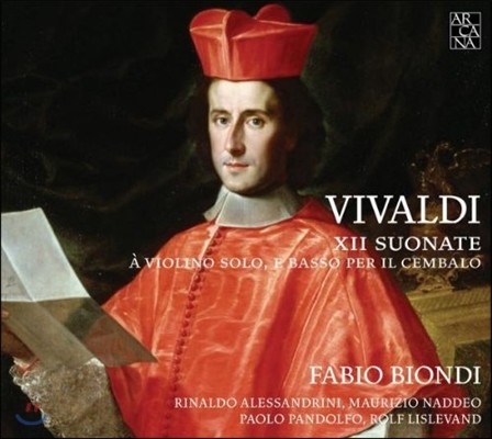 Fabio Biondi ߵ: 12 ̿ø ҳŸ - ü ʻ纻 (Vivaldi: 12 Sonatas)