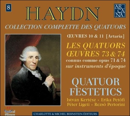 Quatuor Festetics ̵:   8 (Haydn: Quatuors Op.71, Op.74)