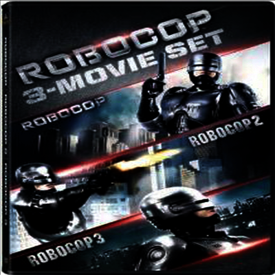 Robocop / Robocop 2 / Robocop 3 (로보캅 1 / 로보캅 2 / 로보캅 3)(지역코드1)(한글무자막)(3DVD)