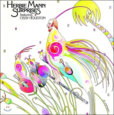 Herbie Mann,Steve Gadd,Sam Brown,David Newman,Tony Levin,Sammy Figueroa,Cissy Houston — Herbie Mann (허비 만) - Surprises featuring Cissy Houston 앨범 커버