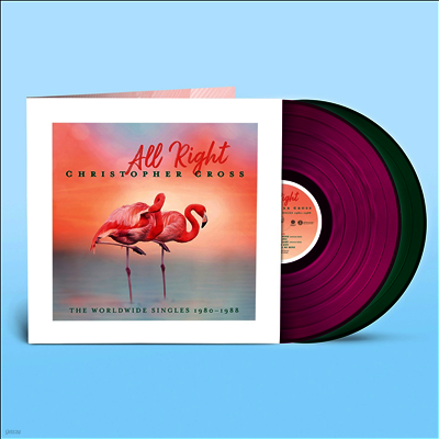 Christopher Cross — All Right: The Worldwide Singles 1980-1988 앨범 커버