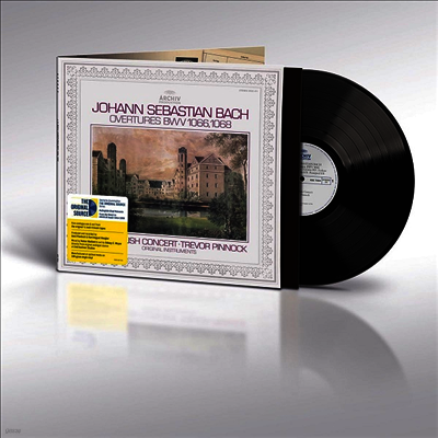 Trevor Pinnock — 바희: 관현악 모음곡 1 & 3번 (Bach: Orchestral Suites Nos.1 & 3) - Trevor Pinnock 앨범 커버