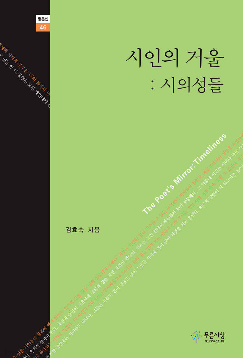 시인의 거울 : 시의성들