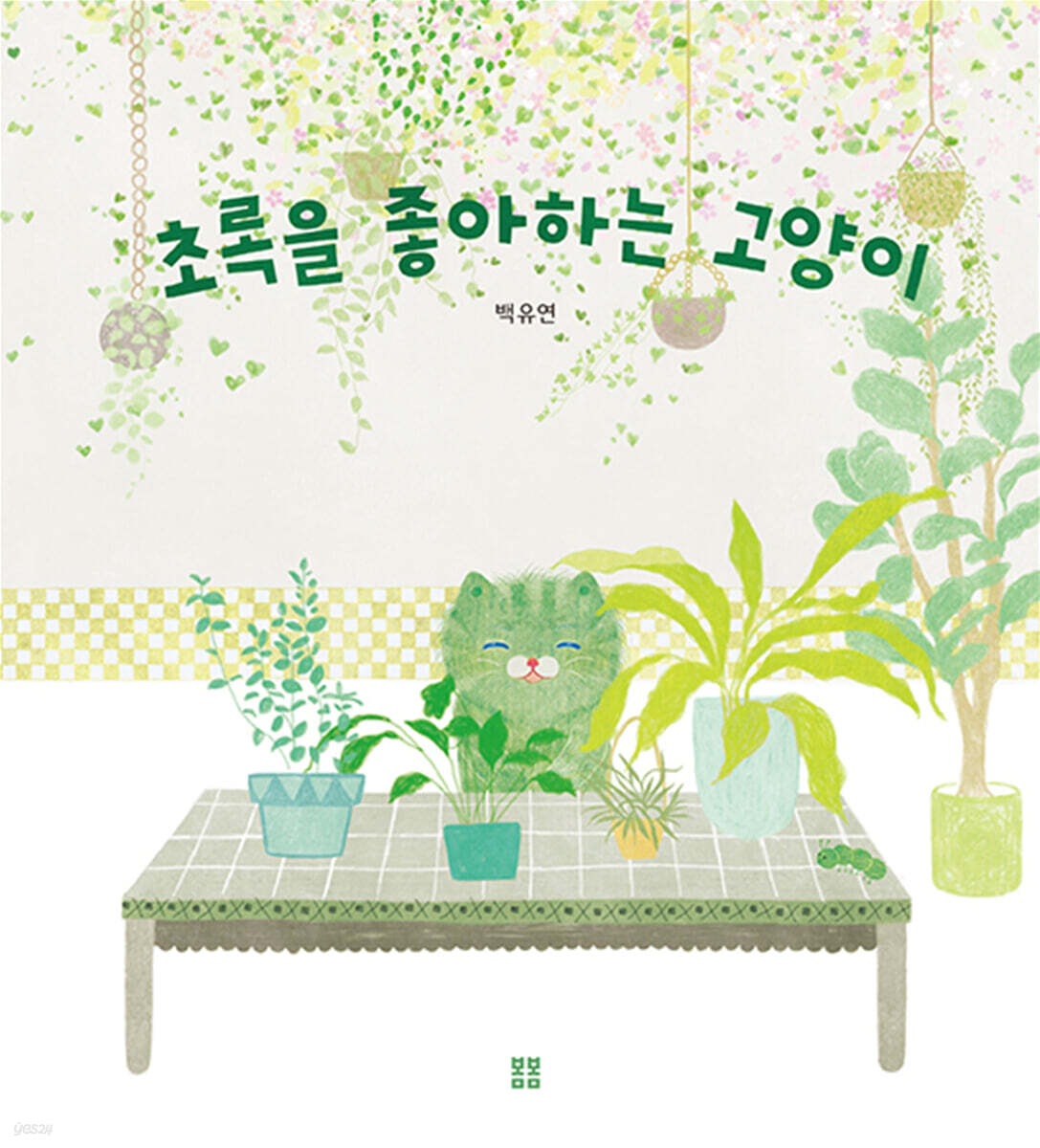 초록을 좋아하는 고양이