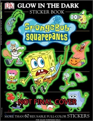 Spongebob Squarepants Glow-in-the-Dark Sticker Book