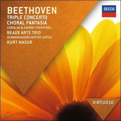 Beaux Arts Trio / Kurt Masur 亥:  ְ, â ȯ (Beethoven: Triple Concerto, Choral Fantasia)