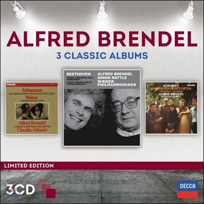 Alfred Brendel 알프레드 브렌델 - 3 클래식 앨범(3 Classic Albums)