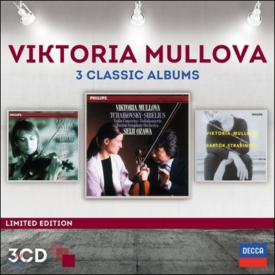 Viktoria Mullova 丮 ķι - 3 Ŭ ٹ (3 Classic Albums)