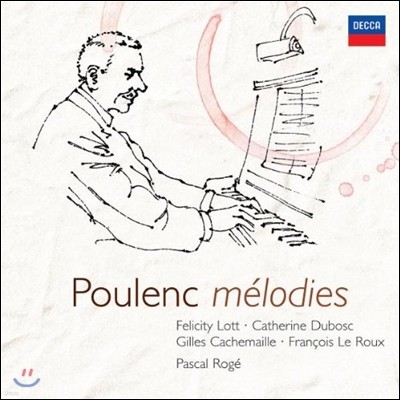 Felicity Lott / Pascal Roge 풀랑: 가곡집 (Poulenc Melodies)