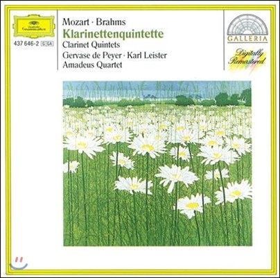 Karl Leister 모차르트 / 브람스: 클라리넷 5중주 (Mozart: Clarinet Quintet K.581 / Brahms: in b minor, Op.115) 칼 라이스터