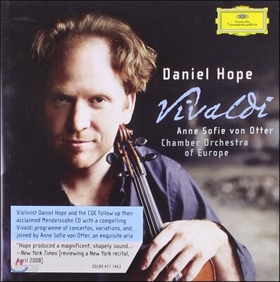 Daniel Hope 비발디: 바이올린 협주곡, 아리아, 소나타 (Vivaldi: Violin Concerto, Aria, Sonata)