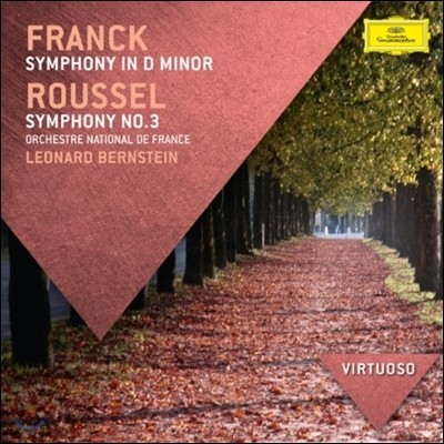 Leonard Bernstein ũ:  D / 缿:  3 (Franck: Symphony in D minor / Roussel: Symphony No.3)