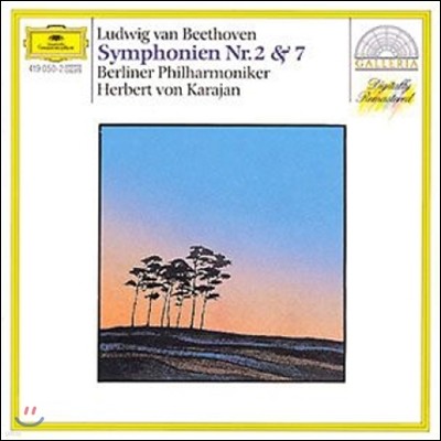 Herbert von Karajan 亥:  2, 7 (Beethoven: Symphony Op.36, Op.92)