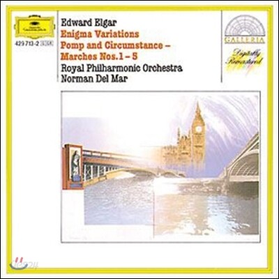 Norman Del mar 엘가: 수수께끼 변주곡, 위풍당당 행진곡 (Elgar: Enigma Variations, Pomp and Circumstance Marches)