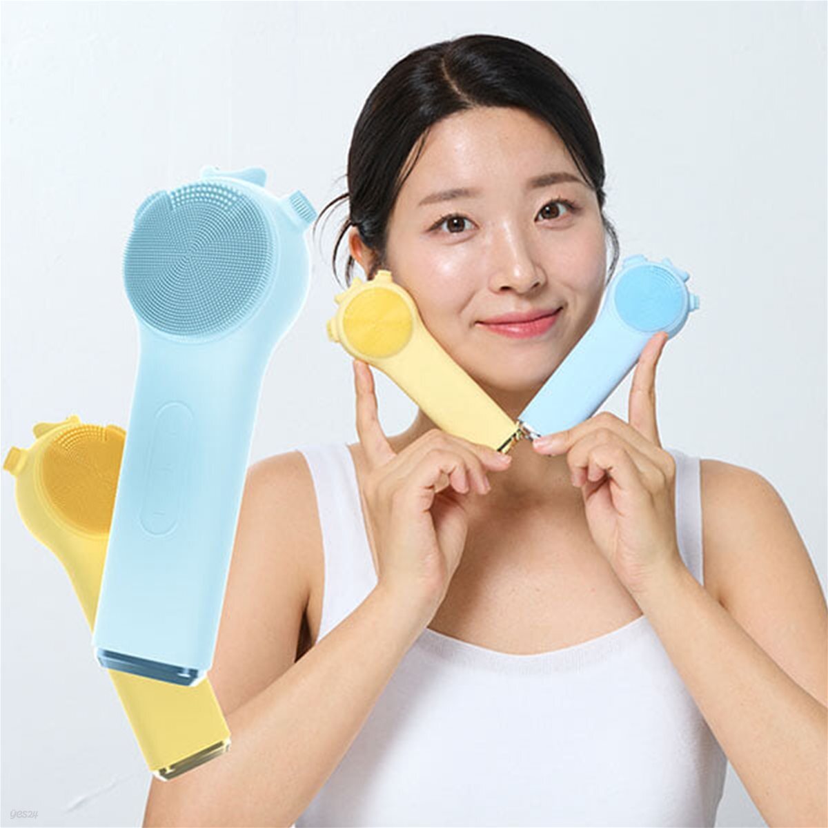 [슈틸루스터] 실리콘 진동 클렌저 방수 전동 세안기 (ST-FC100/코어 브러시/T존/미세진동 최대12000회)