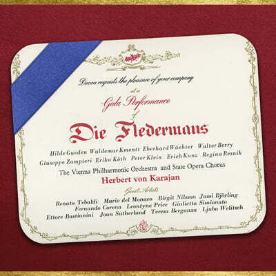 Herbert von Karajan 요한 슈트라우스: 박쥐남작 (Johann Strauss : Die Fledermaus) [3LP]