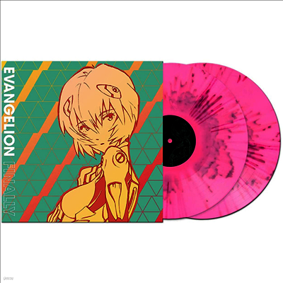 Takahashi Yoko,타카하시 요코,Hayashibara Megumi,하야시바라 메구미 — Evangelion Finally (에반게리온 파이널리) (Soundtrack) 앨범 커버