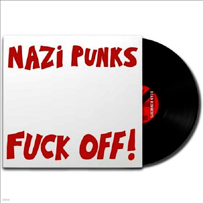 Dead Kennedys — Nazi Punks Fuck Off/Moral Majority 앨범 커버