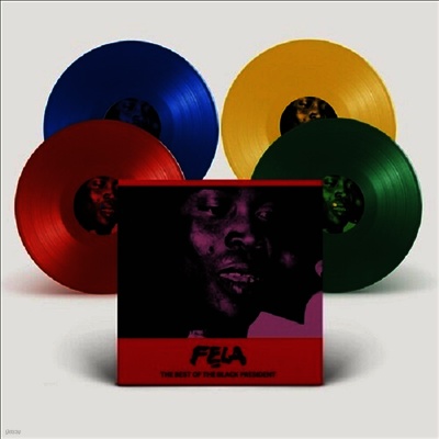 Fela Kuti — Best Of The Black President 앨범 커버