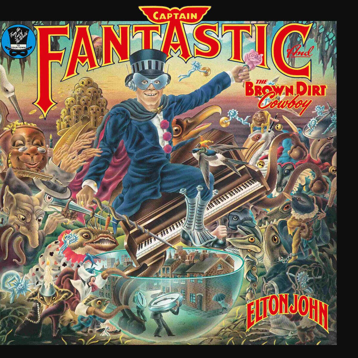 Elton John (엘튼 존) - 9집 Captain Fantastic And The Brown Dirt Cowboy [멀티 컬러 2LP]