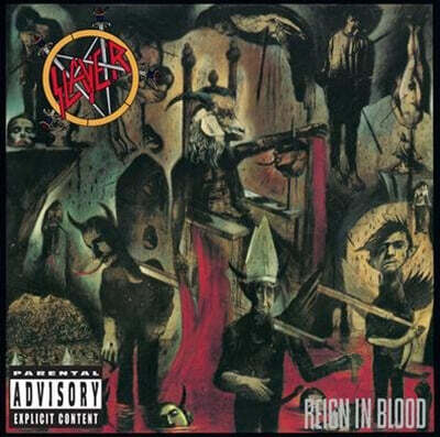 Slayer — 3집 Reign In Blood 앨범 커버