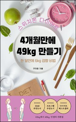 스위치온 다이어트, 4개월만에 49kg만들기