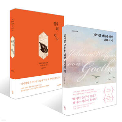 살아갈 날들을 위한 괴테의 시 + 청춘의 필사 세트