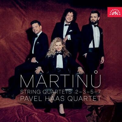 Pavel Haas Quartet 마르티누: 현악사중주 2번, 3번, 5번, 7번 (Martinu: String Quartets 2, 3, 5, 7)
