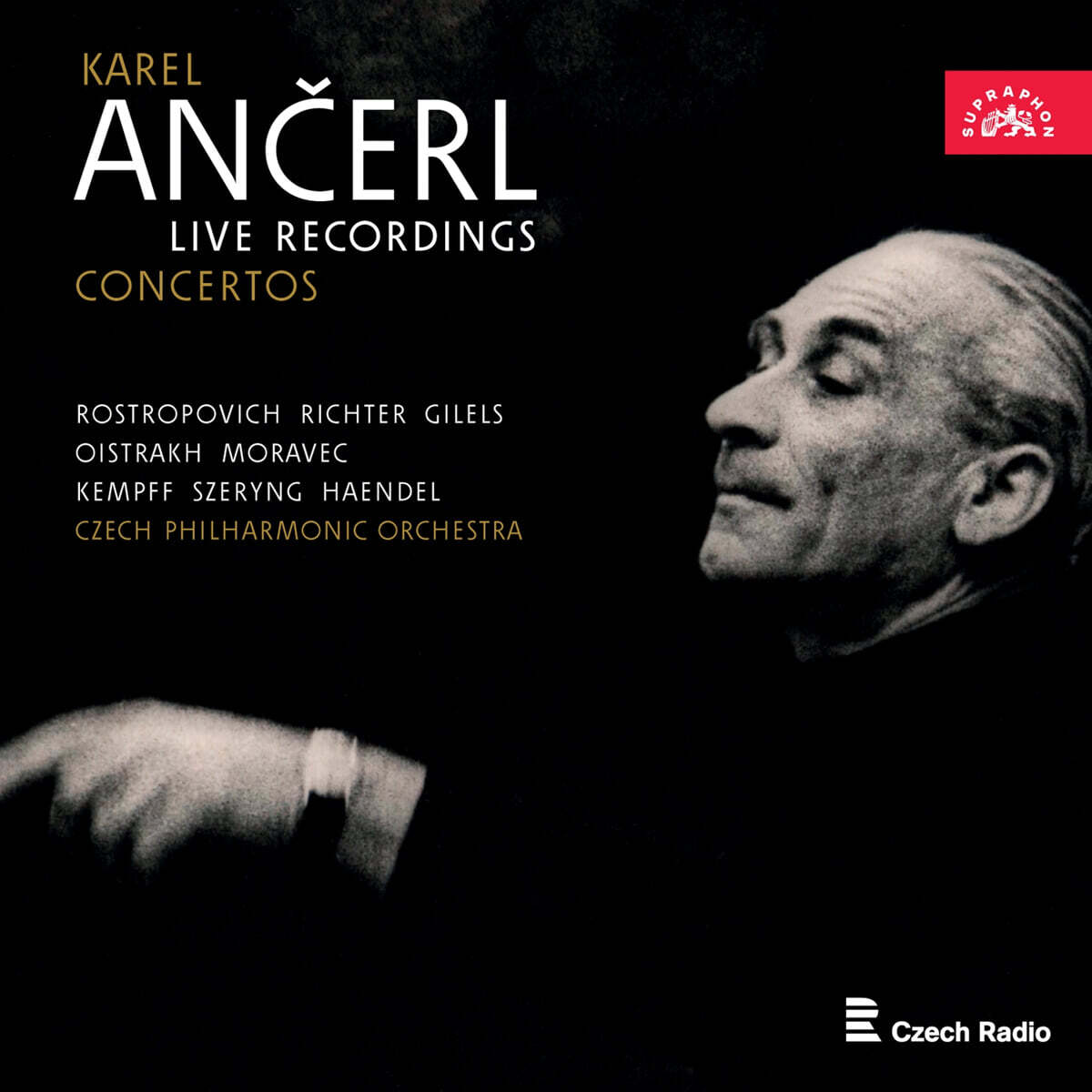 Karel Ancerl 카렐 안체를 실황 녹음 에디션 2집 (Live Recordings &amp; Concertos Vol.2) [7CD 박스세트]