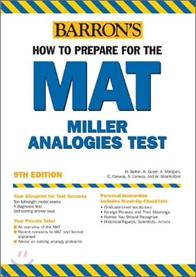 Barron's How to Prepare for the MAT : Miller Analogies Test